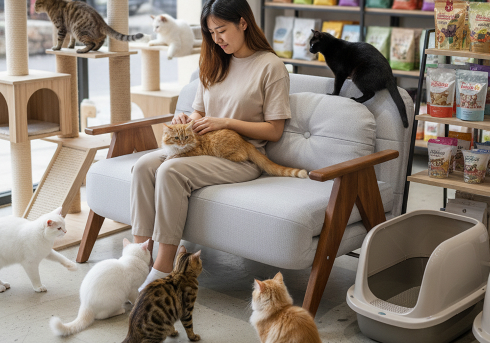 橡木扶手沙发床WD107